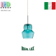 Підвісний світильник/корпус Ideal Lux, метал, IP20, ZENO SP1 SMALL AZZURRO. Італія!